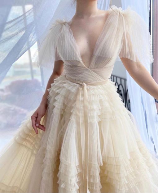 Teuta matoshi-Creamy Aria Gown - Image 3