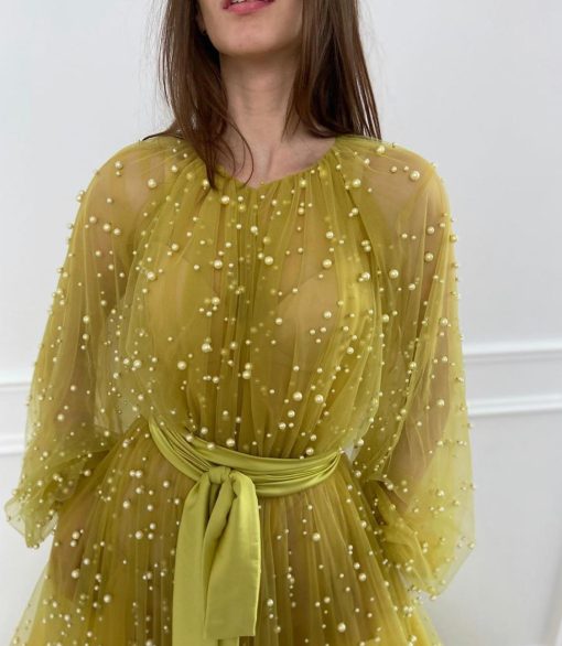 Teuta matoshi-Rosary Beaded Gown - Image 3