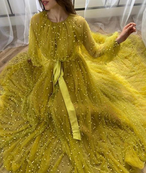 Teuta matoshi-Rosary Beaded Gown