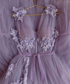 Teuta matoshi-Charming Violet Gown