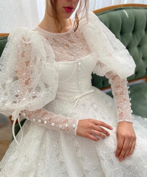 Teuta matoshi-Anemone Fantasy Bridal Gown - Image 2