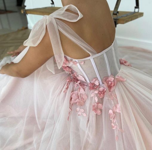 Teuta matoshi-Rose Reverie Gown - Image 3