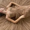 Teuta matoshi-Starry Mocha Dress