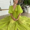 Teuta matoshi-Oreoles Draped Gown 5