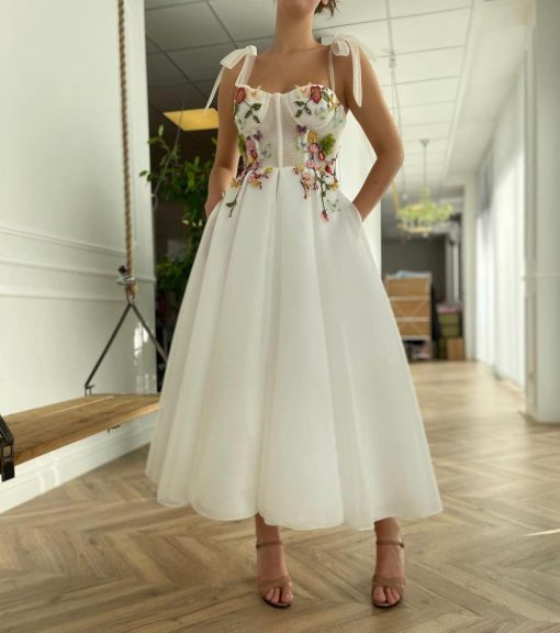 Teuta matoshi-Alicia Wonderflowers Bridal Dress - Image 3