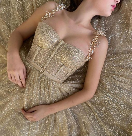 Teuta matoshi-Margot Shiny Dress - Image 3