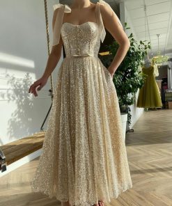 Teuta matoshi-The Champagne Diamonds Dress 2