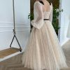 Teuta matoshi-Creamy Sparkle Dress 3