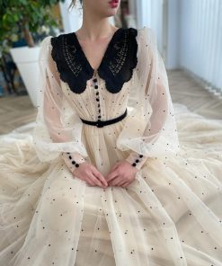 Teuta matoshi-Diana Dotted Dress 2