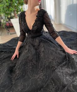 Teuta matoshi-Hermione Blossoming Gown