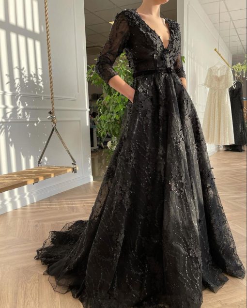 Teuta matoshi-Hermione Blossoming Gown - Image 2