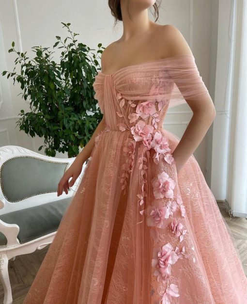 Teuta matoshi-Pastel Ethereal Gown - Image 3