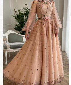Teuta matoshi-Rose Elysian Gown