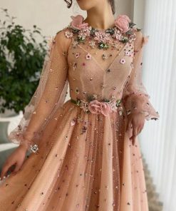 Teuta matoshi-Rose Elysian Gown 2