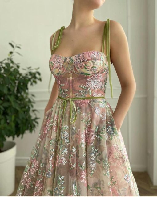 Teuta matoshi-Floral Fantasy Dress - Image 2