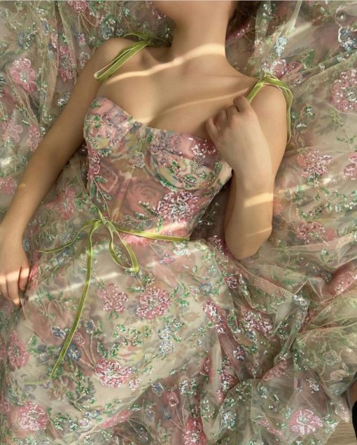 Teuta matoshi-Floral Fantasy Dress - Image 3