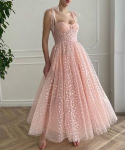 Teuta matoshi-Pink Hearty Dress