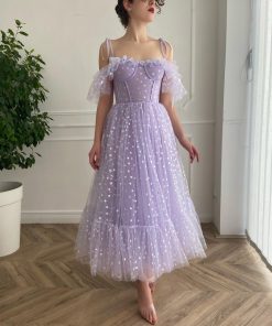 Teuta matoshi-Lavender Hearty Dress