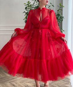 Teuta matoshi-Dotted Scarlet Love Dress 2