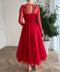 Teuta matoshi-Dotted Hearty Dress