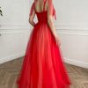 Teuta matoshi-Red Reverie Gown