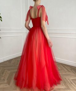 Teuta matoshi-Red Reverie Gown