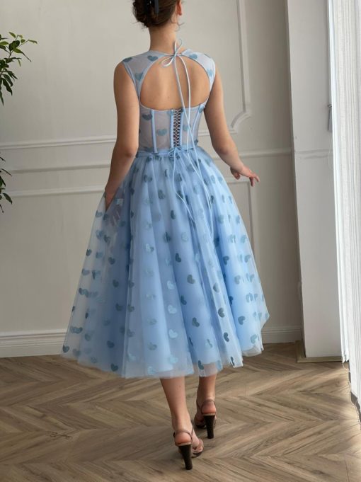 Teuta matoshi-Ocean Hearty Dress