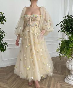 Teuta matoshi-Wild Daffodils Dress
