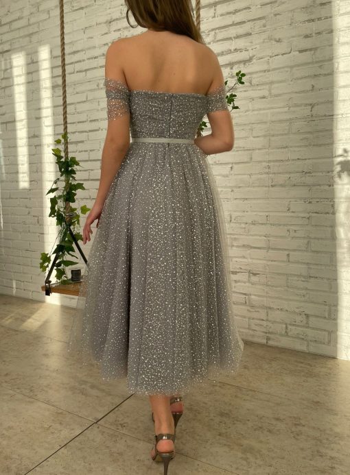 Teuta matoshi-Diamond Dust Midi Dress - Image 2