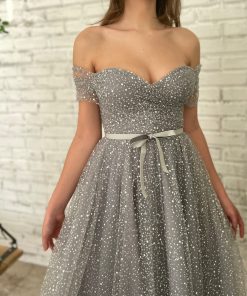 Teuta matoshi-Diamond Dust Midi Dress