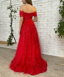 Teuta matoshi-Crimson Galaxy Gown 2