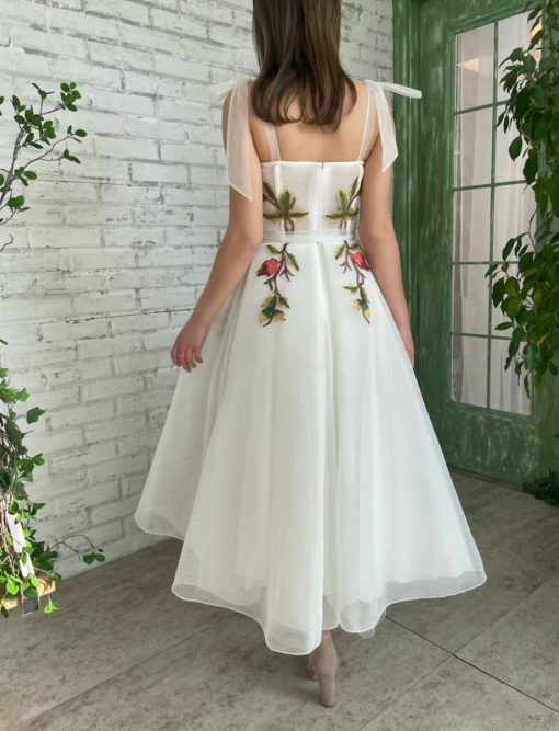 Teuta matoshi-Pale Gardens Gown - Image 2