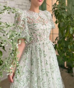 Teuta matoshi-Lily of the Valley Dress