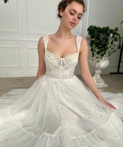Teuta matoshi-Starlit Cloud Midi Dress 2