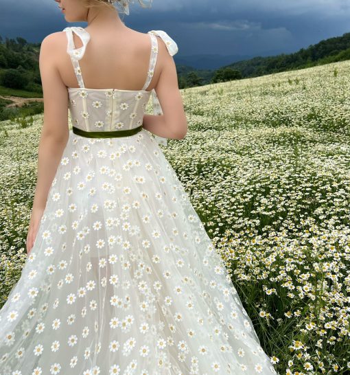 Teuta matoshi-Meadow Daisy Gown - Image 2