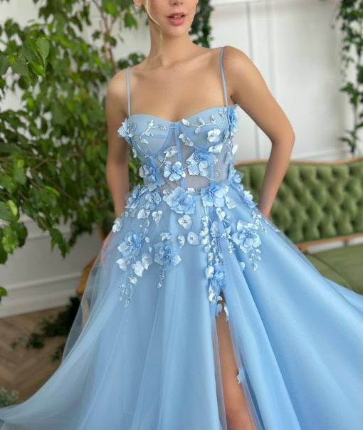 Teuta matoshi-Sky Blossom Gown