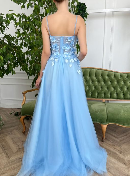 Teuta matoshi-Sky Blossom Gown - Image 2