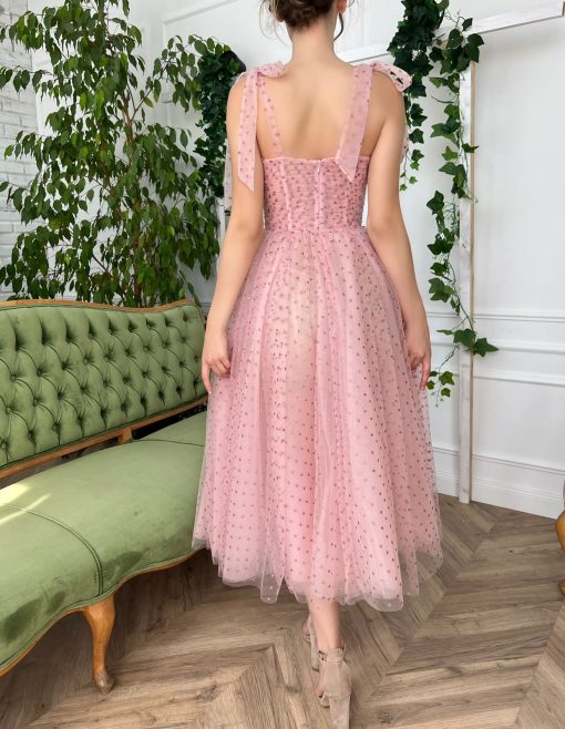 Teuta matoshi-Rosé Hearts Gown - Image 2