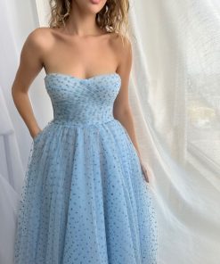 Teuta matoshi-Oceanic Hearts Midi Dress