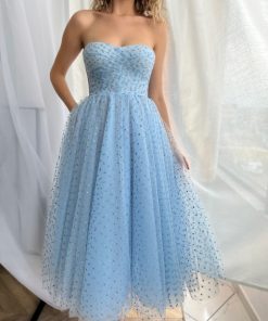 Teuta matoshi-Oceanic Hearts Midi Dress 2