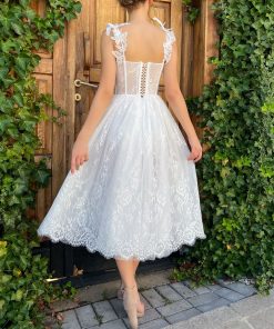 Teuta matoshi-Butterfly Flutter Midi Dress 2