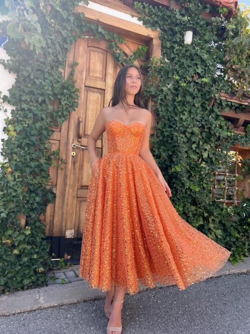 Teuta matoshi-Amelia Sunrise Midi Dress