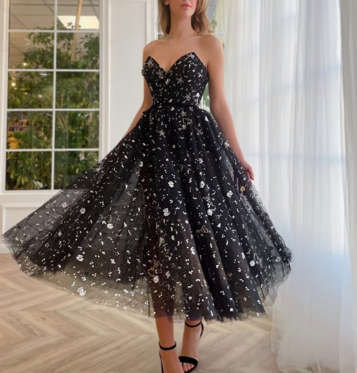 Teuta matoshi-Cosmic Confessions Midi Dress