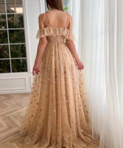 Teuta matoshi-Ivory Starlight Dress 2
