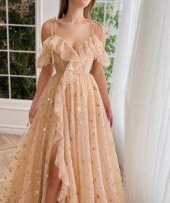 Teuta matoshi-Ivory Starlight Dress