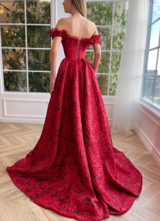Teuta matoshi-Venetian Tales Gown - Image 2