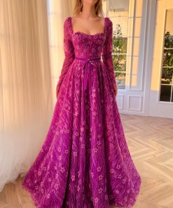Teuta matoshi-Amethyst Allure Gown