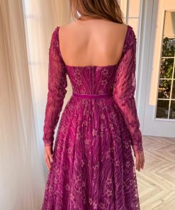 Teuta matoshi-Amethyst Allure Gown 2