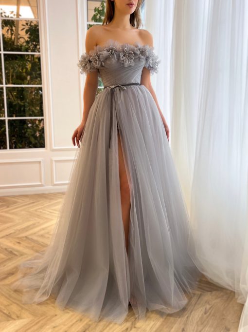 Teuta matoshi-Silver Storm Dress