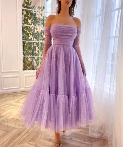 Teuta matoshi-Lilac Lullaby Midi Dress 2